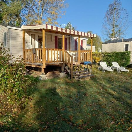 mobil home 32 m² 4/6p Onzain Bagian luar foto